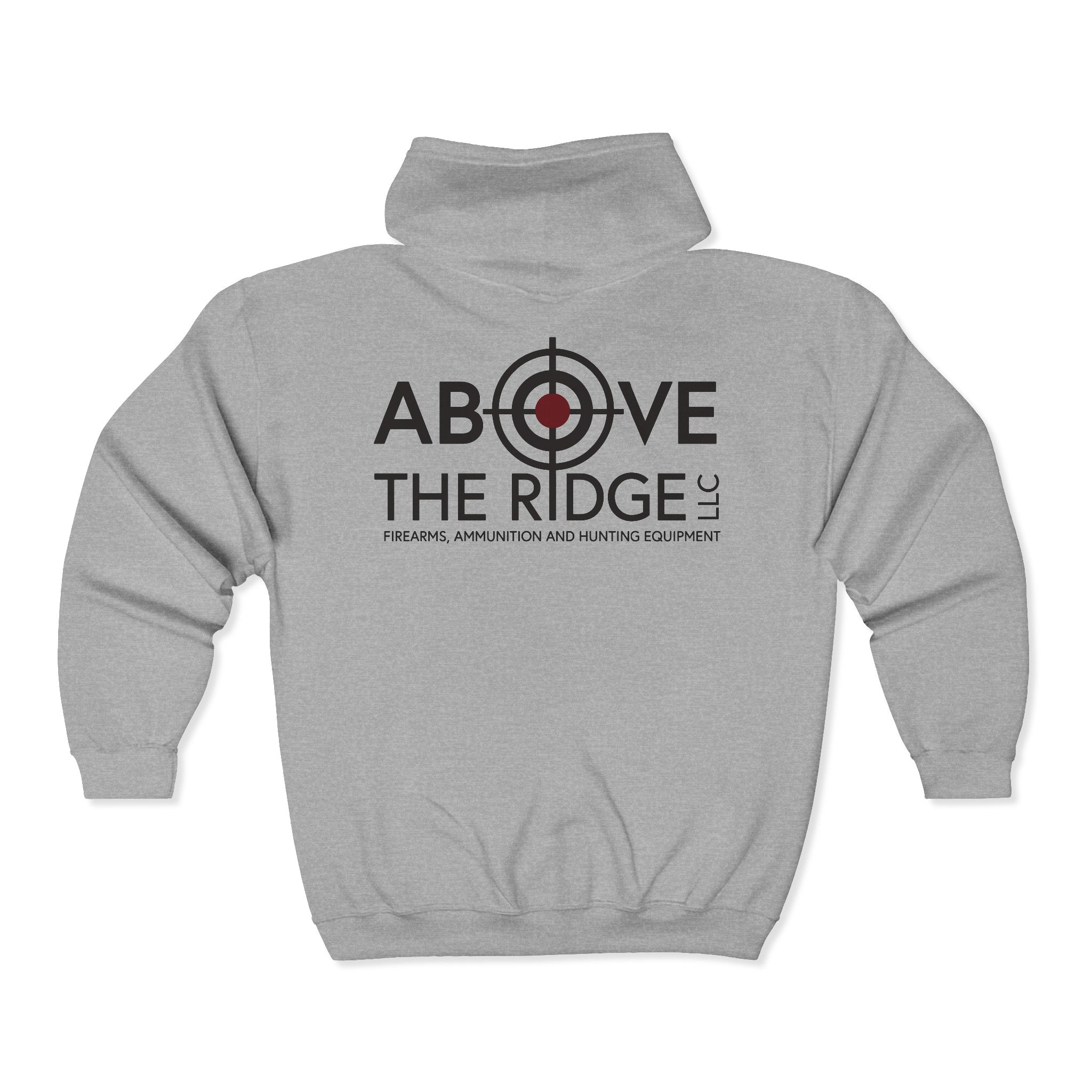 Above The Ridge Logo Zip Hoodie