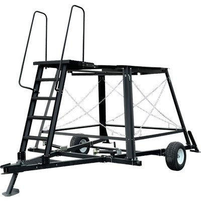 Blind Trailer - Includes Elevated Steel Stand with Anchor Stakes