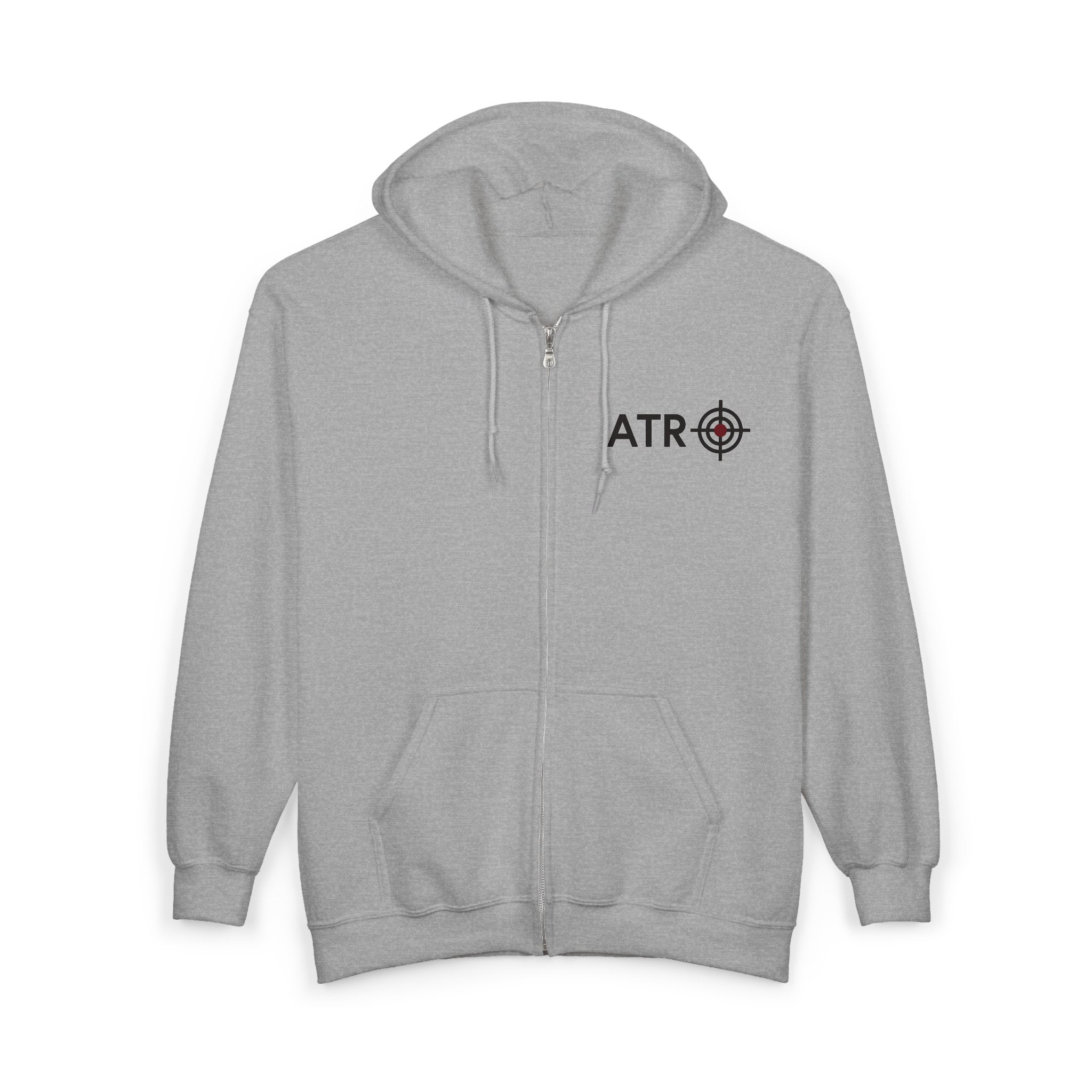 Above The Ridge Logo Zip Hoodie