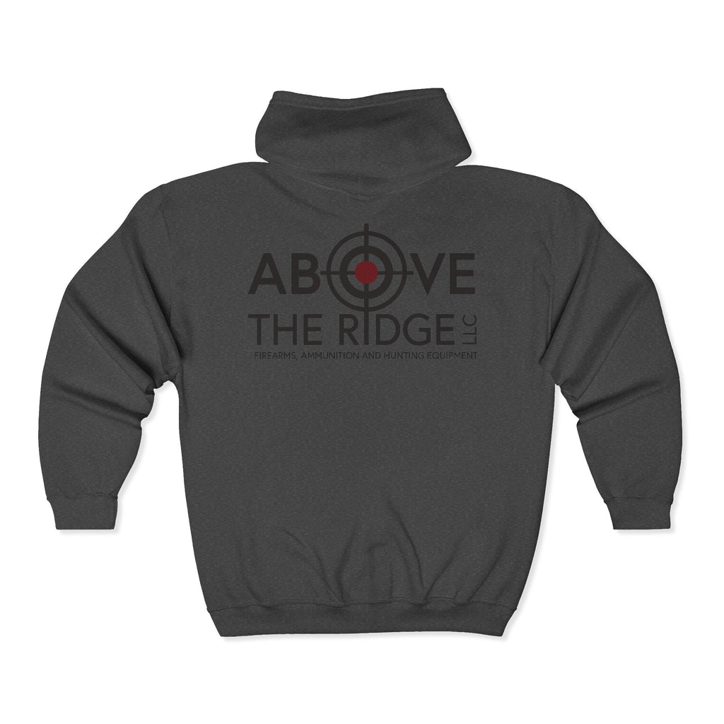 Above The Ridge Logo Zip Hoodie