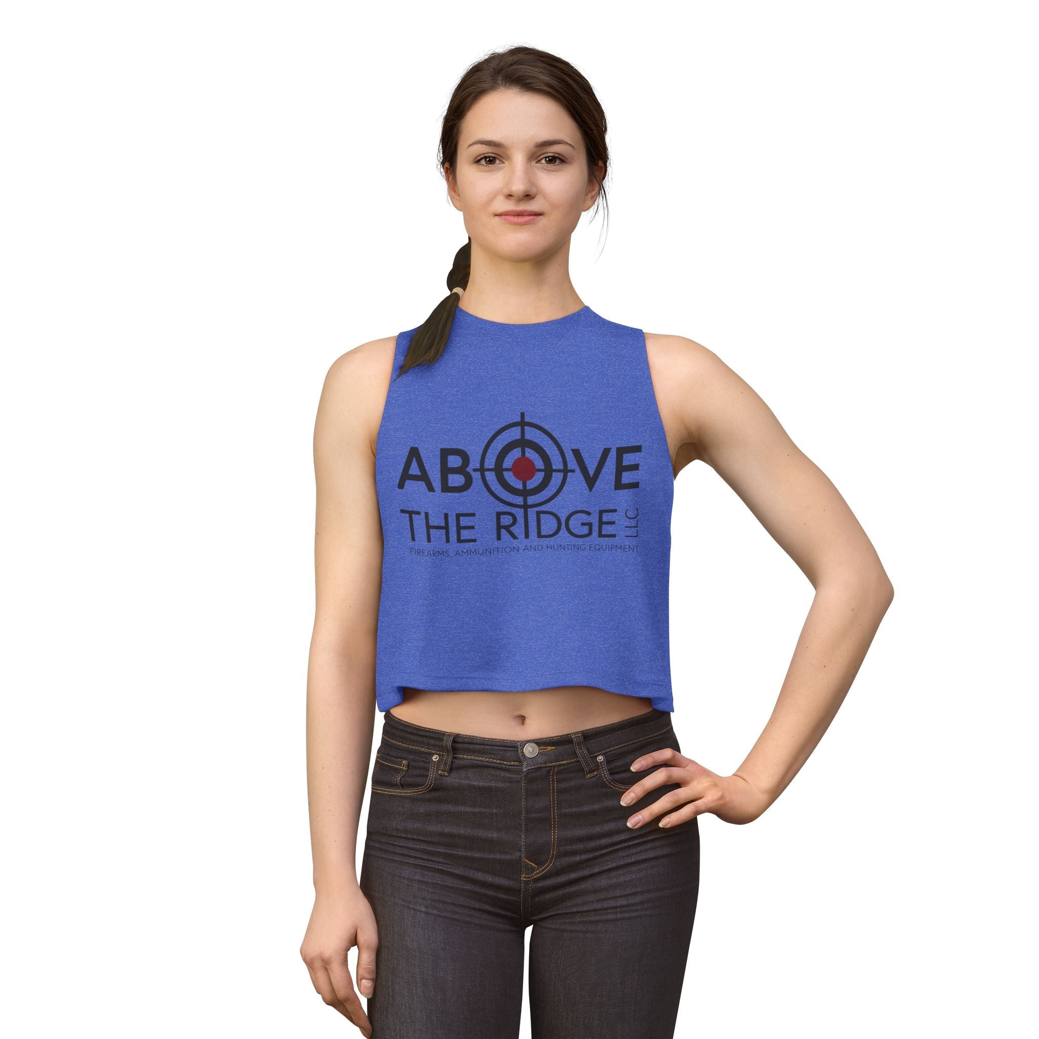 Crop Top "Above The Ridge" Logo Crop