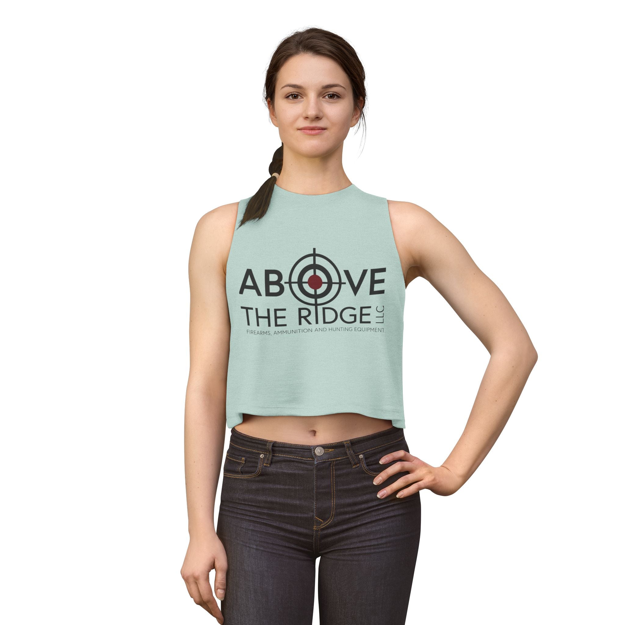Crop Top "Above The Ridge" Logo Crop