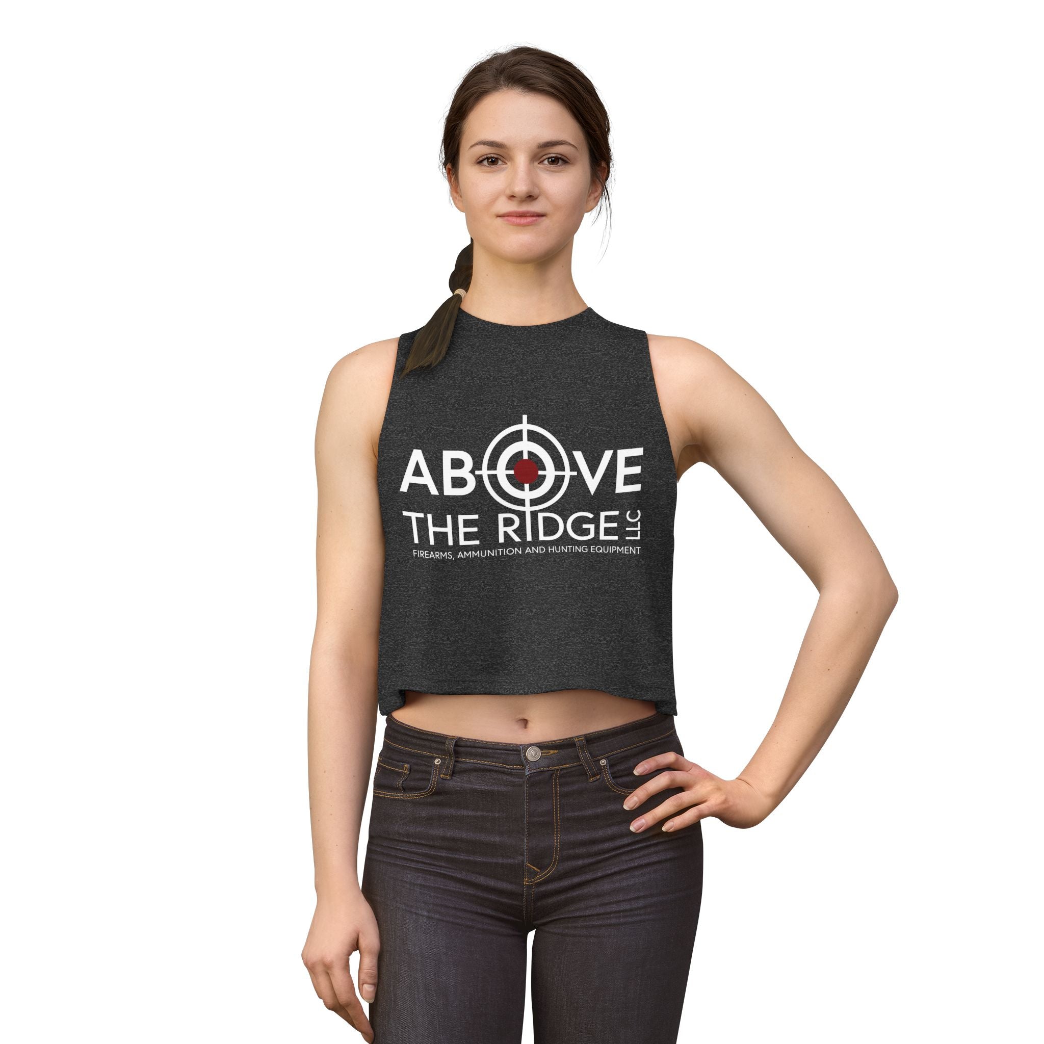 Crop Top "Above The Ridge" Logo Crop